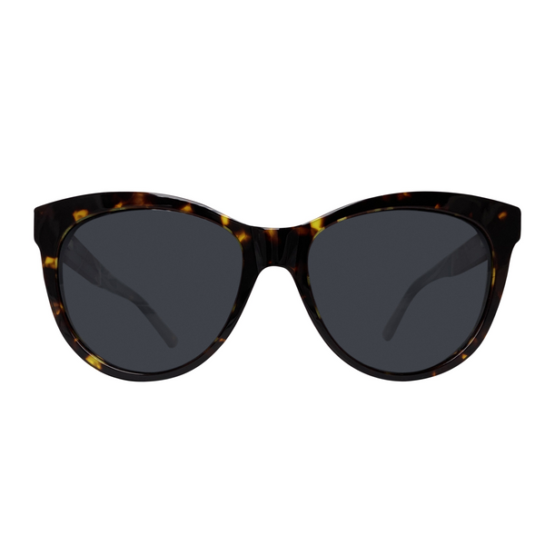 Marina del Rey Polarized Round Acetate + Wood Sunglasses