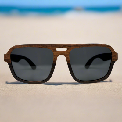 Cali Life Co. Muir Beach polarized UV400 eco-friendly sunglasses designed in San Diego CA