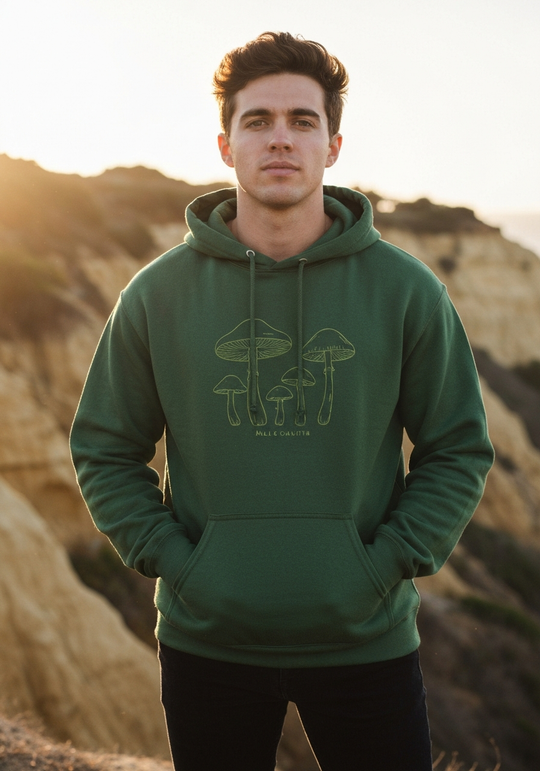 Cali Life Mushroom Line Trio Hoodie — Men's