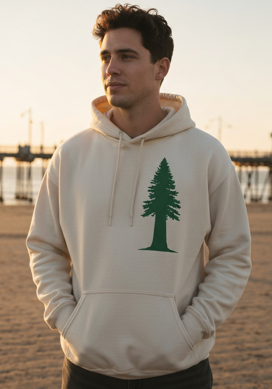 Cali Life Redwood Silhouette Hoodie — Men's