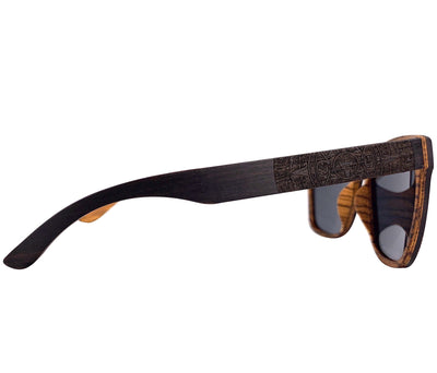 Cali Life Co. Gold Country polarized UV400 eco-friendly sunglasses designed in San Diego CA