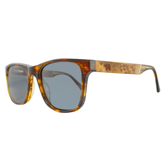 Cali Life Co. San Simeon polarized UV400 eco-friendly sunglasses designed in San Diego CA