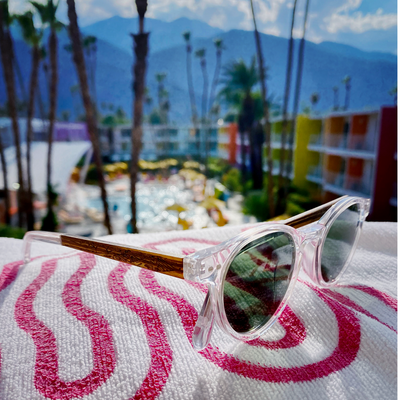 Cali Life Co. Palm Springs polarized UV400 eco-friendly sunglasses designed in San Diego CA