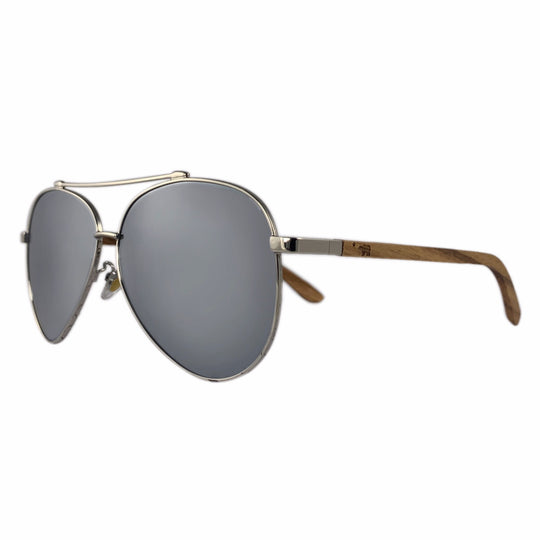 Cali Life Co. Silver Lake polarized UV400 eco-friendly sunglasses designed in San Diego CA